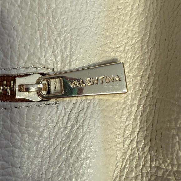 Valentina Cream and Tan Hobo Bag - Picture 4 of 4